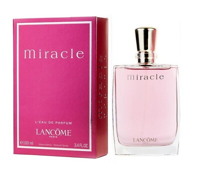 Miracle by Lancome L#x27;Eau de Parfum 3.4oz Spray for Women New amp; Sealed $42.66