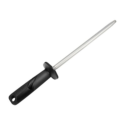 9 10#x27;#x27; Professional Knife Sharpener Kitchen Steel Rod Sharpening Tool 1200 3000# $16.99