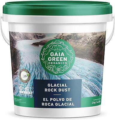 #ad Gaia Green Glacial Rock Dust 2KG 2 kilograms $32.99