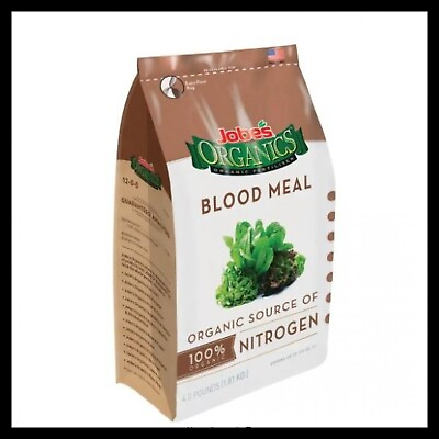 3 Lb. Organic Blood Meal Plant Food Fertilizer OMRI Listed 100 Percent Nitrogen $19.63