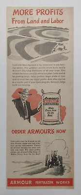 #ad 1947 Armour Fertilizer Works Advertisement $18.00