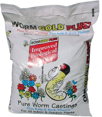 #ad Worm Gold Plus 10010 Pure Worm Castings 20 Quart $62.52
