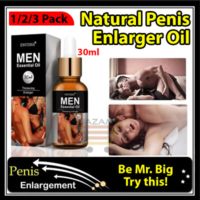 Natural Penis Enlarger Oil For Big amp; Thick Male Dick Growth Faster Enhancement $14.99
