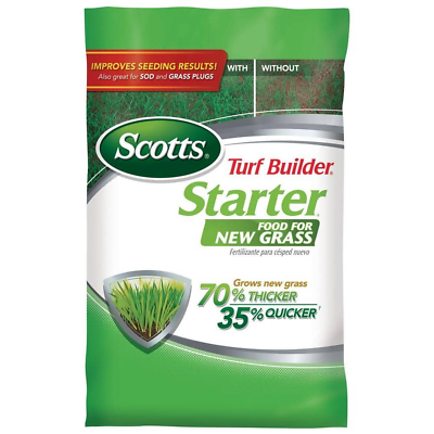 #ad Turf Builder 15 Lb. 5000 Sq. Ft. Starter Lawn Food Fertilizer for New Grass $41.34