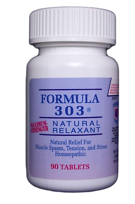 Formula 303 Maximum Strength Natural Muscle Relaxant for Spasms and Cramps $23.99