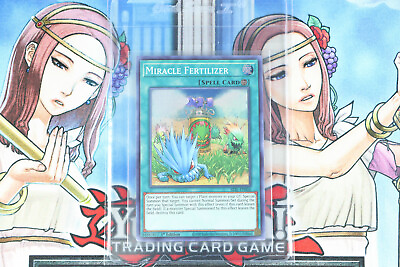 Yugioh Spell Card Miracle Fertilizer SESL EN056 1st Edition Super Rare $1.27