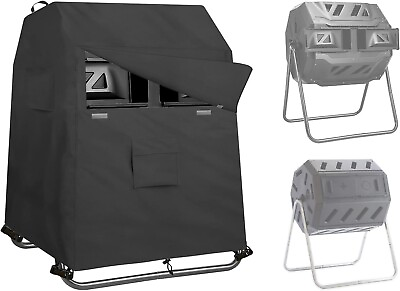 #ad Outdoor Compost Bin Cover Heavy Duty Waterproof Compost Tumbler CoverSuitable $44.58