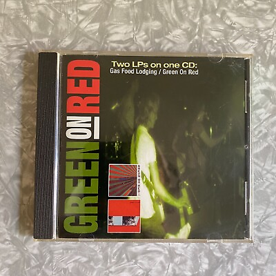#ad #ad Green On Red Gas Food Lodging 2 LP CD Restless Records Clean Disc $66.21