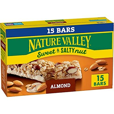 #ad #ad Nature Valley Granola Bars Sweet and Salty Nut Almond 1.2 oz 15 ct $11.21