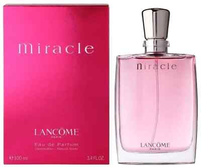 Miracle Perfume by Lancome 3.4 oz. L#x27;eau de Parfum Spray for Women. New In Box $38.99