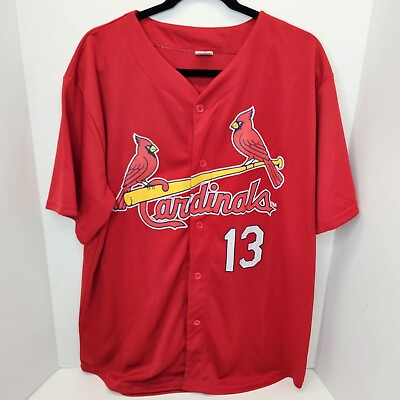 #ad St. Louis Cardinals Matt Carpenter Jersey #13 XL Cardinals Merch Baseball $12.99