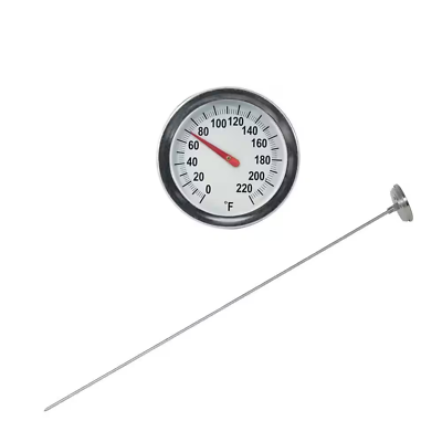 #ad Soil and Compost Thermometer with 2 In. Analog Dial and 20 In. Stem $21.46