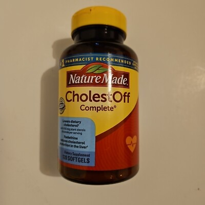 #ad Nature Made Cholestoff Complete Dietary Supplement 120 Softgels Exp 2025 $26.99