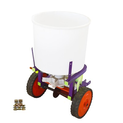 Tractor ATV Rear Wheel Broadcast Spreader Seed Grass Fertilizer Spreader Machine $495.00