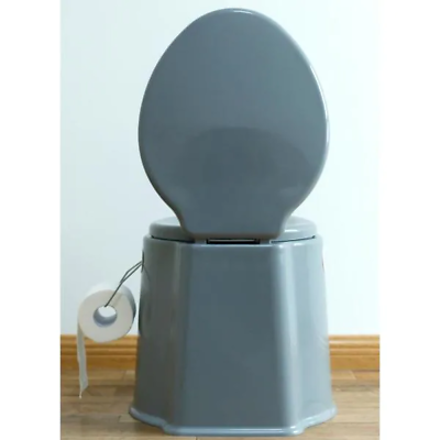 #ad Portable Travel Toilet Camping Hiking Non electric Waterless Composting Commode $49.72