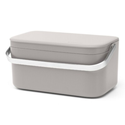 #ad Brabantia Food Waste Kitchen Compost Caddy Mid Grey AU $59.95