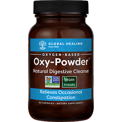 Oxy Powder Colon Cleanse amp; Natural Detox Pills For Constipation Relief 60 Ct. $29.95