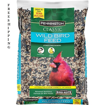 Pennington Classic Wild Bird Feed and Seed 40 lb. Bag 10 lb.amp; 20lb. Birds Food $46.37