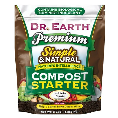 DR. EARTH Premium Compost Starter 3lb $33.00
