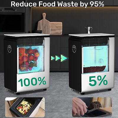 #ad Bio Smart 19L Electric Kitchen Composter No Change Filter Dehydration Free Tec $1138.61