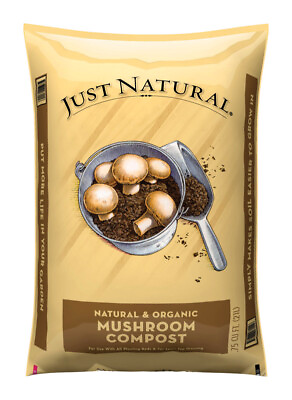 #ad Just Natural Organic Mushroom Compost 0.75 cu ft $22.74