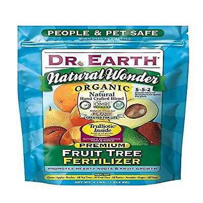 #ad 708P Organic 9 Fruit Tree Fertilizer In Poly Bag 4 Pound $33.62
