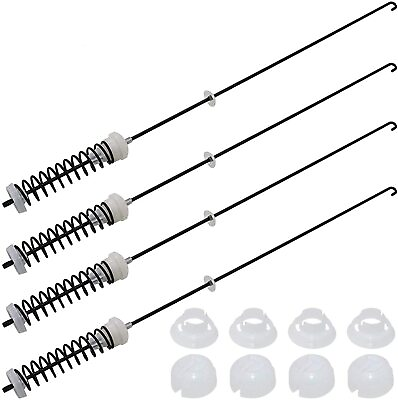 #ad W10780045 Washer Suspsenion Rod Kit Replaces for Kenmore W10537442 for 4 Pack $28.97