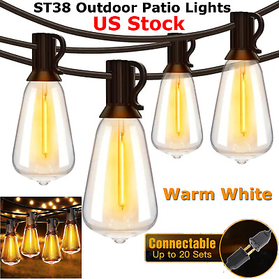#ad #ad Outdoor String Lights Waterproof ST38 LED Patio Lights Outside Garden Balcony $117.60