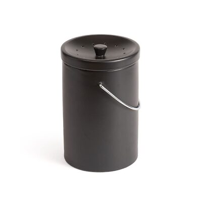 #ad #ad Black Ceramic Kitchen Compost Bin for Countertops $80.60