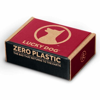 LUCKY DOG ZERO PLASTIC COMPOST POOP BAGS 20 ROLL $34.97