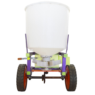 Fertilizer Applicator Of Rear Tractor Fertilizer Spreader Hopper Capacity 220lb $524.40