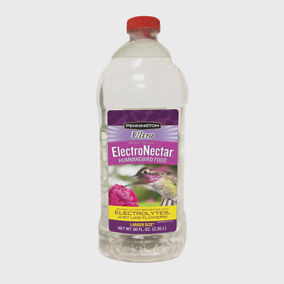 Pennington Ready to Use Electro Nectar Clear Hummingbird Food 80 oz.... $12.68
