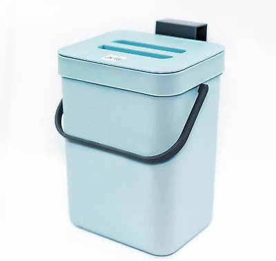 #ad Kitchen Compost Bin Indoor for Counter TopHanging Small Trash Can with LidFood $44.64