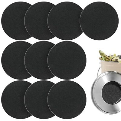 #ad Compost Bin Filter 10Pcs 6.7Inch Charcoal Filters Countertop Compost for Kitc... $18.69