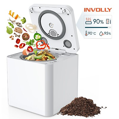 Involly Electric Kitchen Composter One Touch food cycler 3.3L odorless $369.99