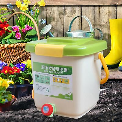 Fermentation Tank Container Household Compost Box Countertop Compost Bin for $55.78