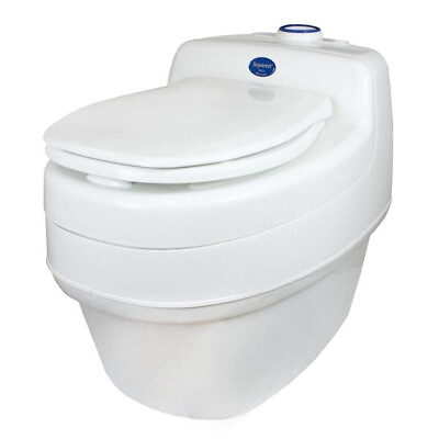 Separett Villa 9215 AC DC Urine Diverting amp; Composting Toilet $824.99