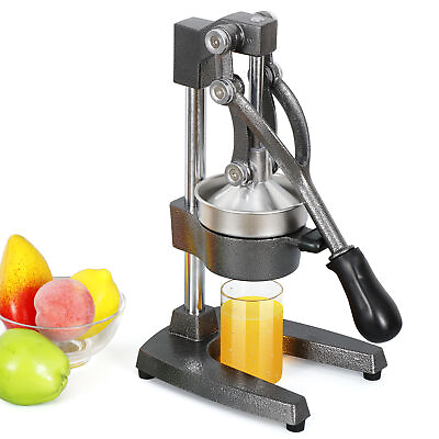 Manual Juice Press Commercial Citrus Press Fruit Manual Squeezer Orange Lemon $42.58