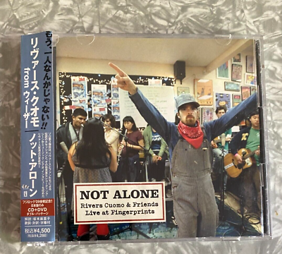 #ad #ad Not Alone Rivers Cuomo amp; Friends Live at Fingerprints CD DVD Japan Import OBI $25.41