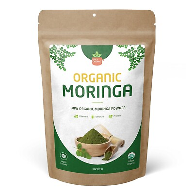 #ad Organic moringa powder Moringa Oleifera USDA Organic Moringa Leaf Powder 8Oz $12.98