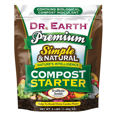 DR. EARTH PREMIUM COMPOST STARTER 3lb $39.99