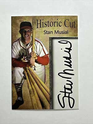 #ad Stan Musial St Louis Cardinals Facsimile Autograph $5.99