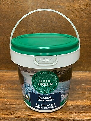 #ad GAIA GREEN Glacial Rock Dust 2Kg 4.4 lbs. Bucket Ships from Houston TX $24.95