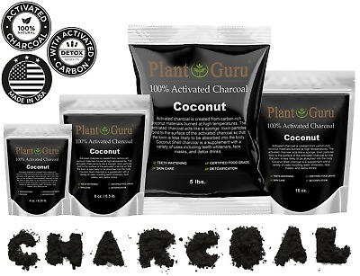 #ad Activated Charcoal Powder Organic 100% Natural Food Grade Bulk Teeth Whitening $12.95