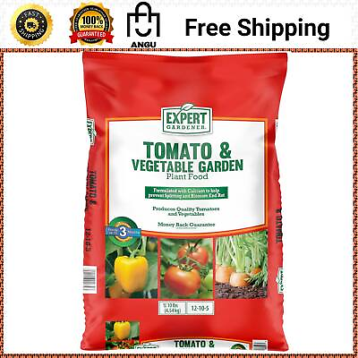 Expert Gardener Tomato And Vegetable Garden Plant Food Fertilizer 12 10 5 10 Lb $13.95