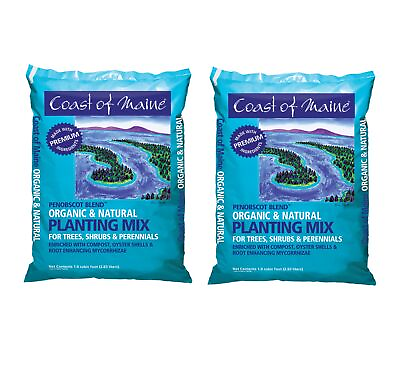 #ad Coast of Maine P1 Penobscot Blend Planting Mix 1 cu ft 2 Pack $51.06