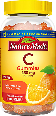 #ad #ad Nature Made Vitamin C 250 mg Gummies Supplement for Immune Support 80ct 150ct $13.35