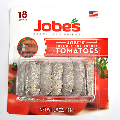 #ad Jobe’S Fertilizer 06000 Spikes for All Tomato Plants 18 Spikes $15.52