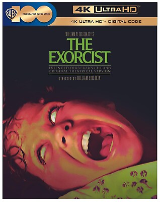 The Exorcist Theatrical amp;amp; Extended Director#x27;s Cut 4K UHD Blu ray $23.79