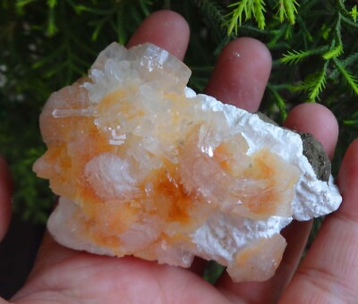 #ad #ad Heulandite Stilbite On Mordenite Crystals Rock Minerals Specimen Z=6 $45.00